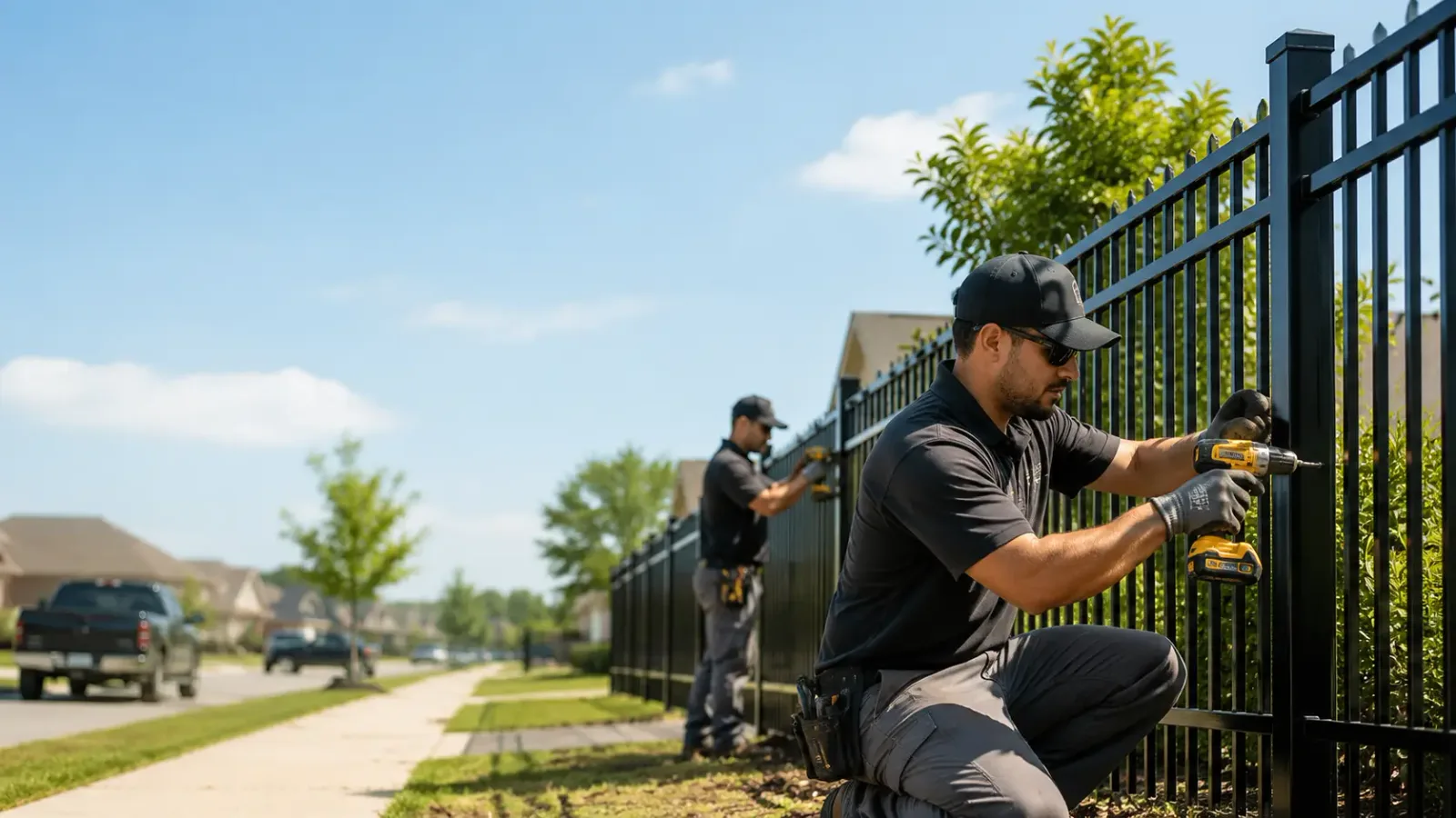 Metal Fence Installation in Cutchogue, NY
